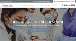 Desktop Screenshot of learndentalassisting.net